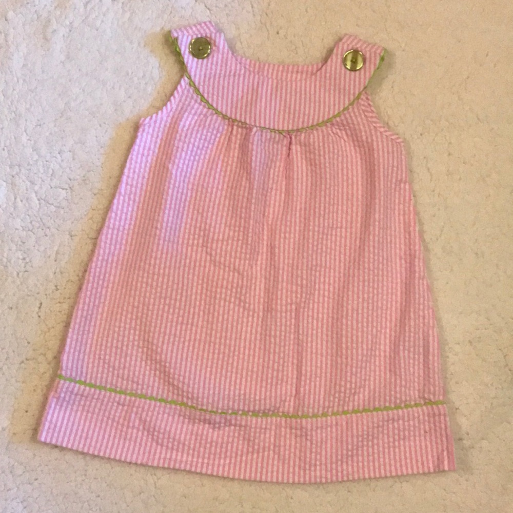 EUC size 2T seersucker dress